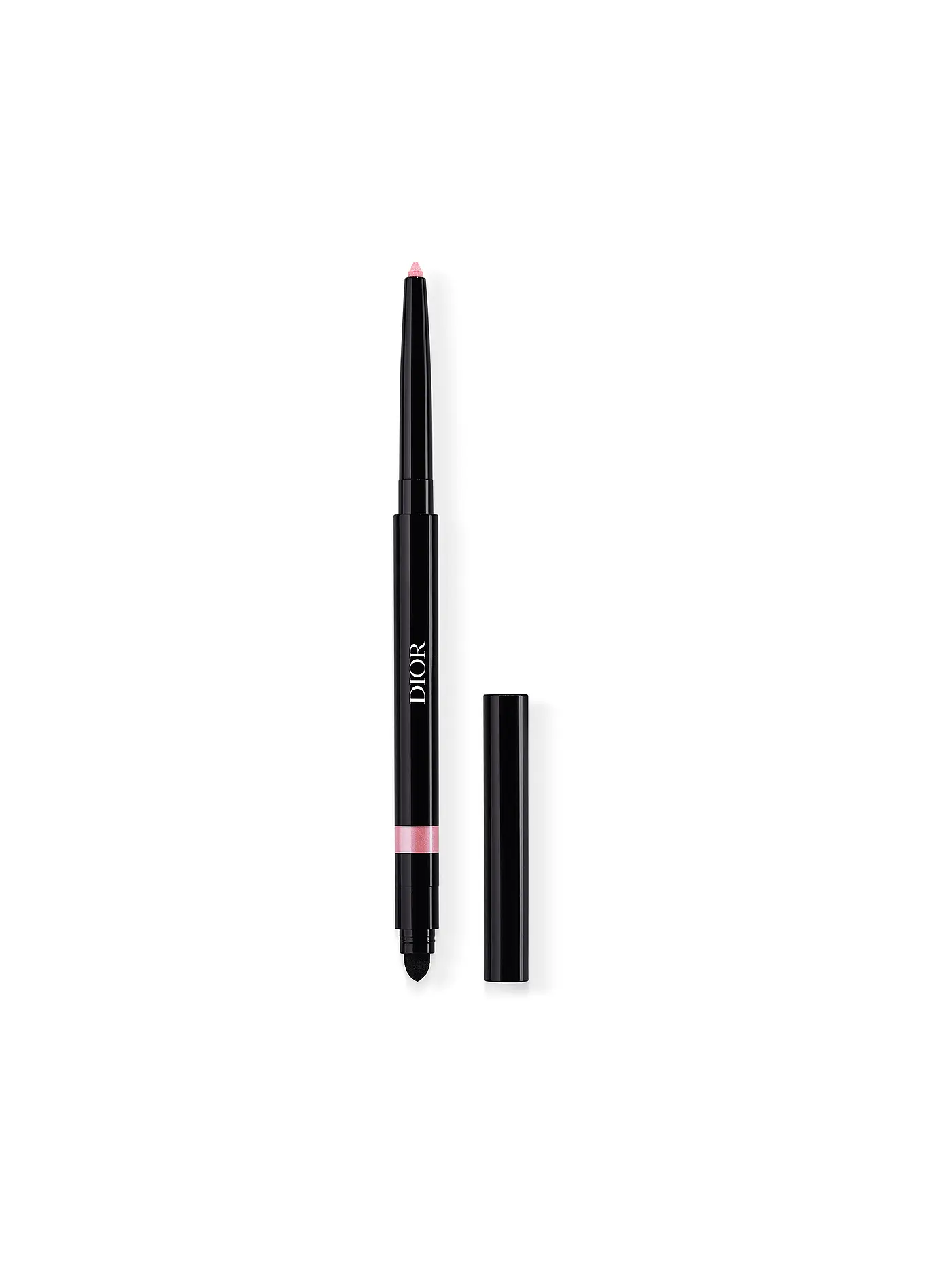 DIOR | Diorshow Stylo Wasserfester Eyeliner (091 Matte Black) | rosa